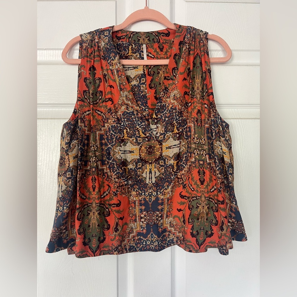 Free People boho flowy tank